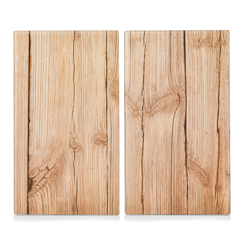 Zestaw desek do krojenia Stonne ze szkła drewno - zdjęcie 1