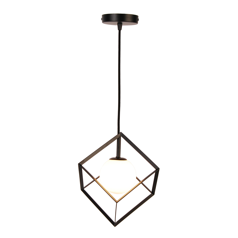Lampa wisząca Erlanti 15x15 cm - zdjęcie 1
