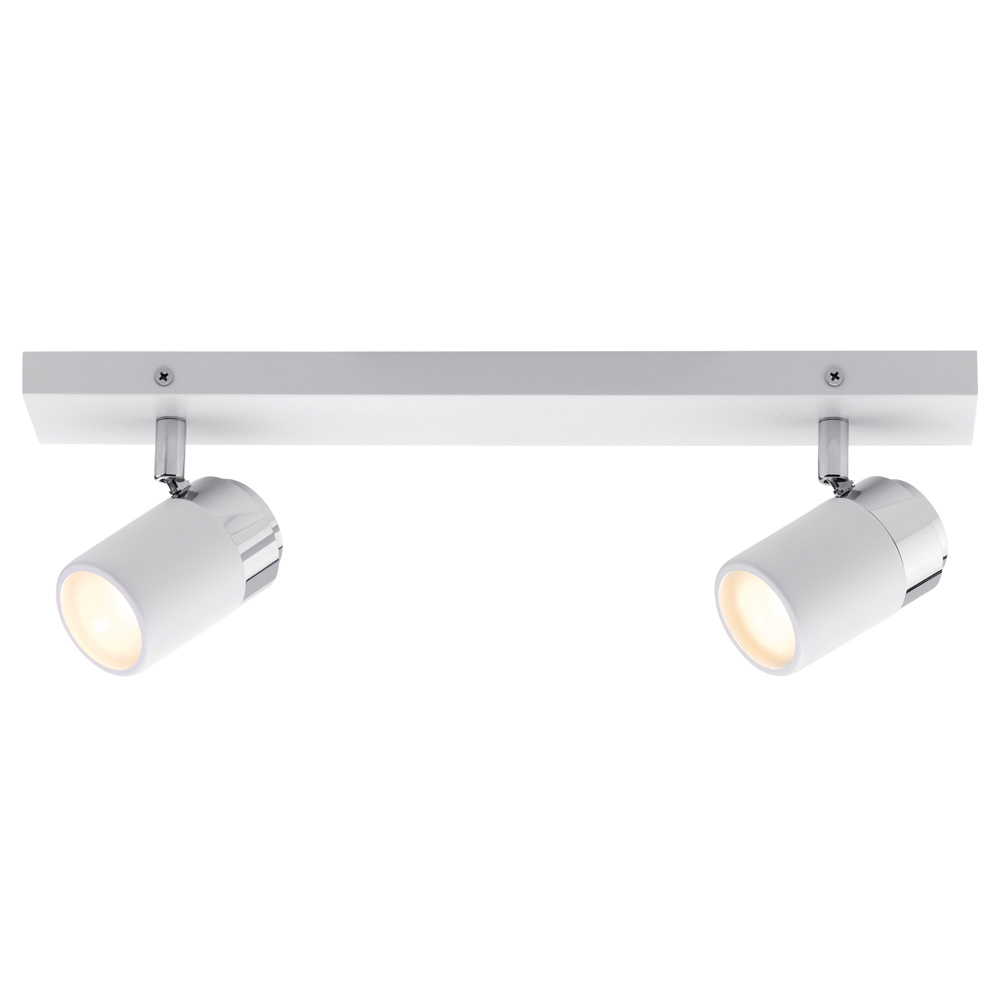 Lampa sufitowa do łazienki Alkaphrah x2 biały - zdjęcie 1