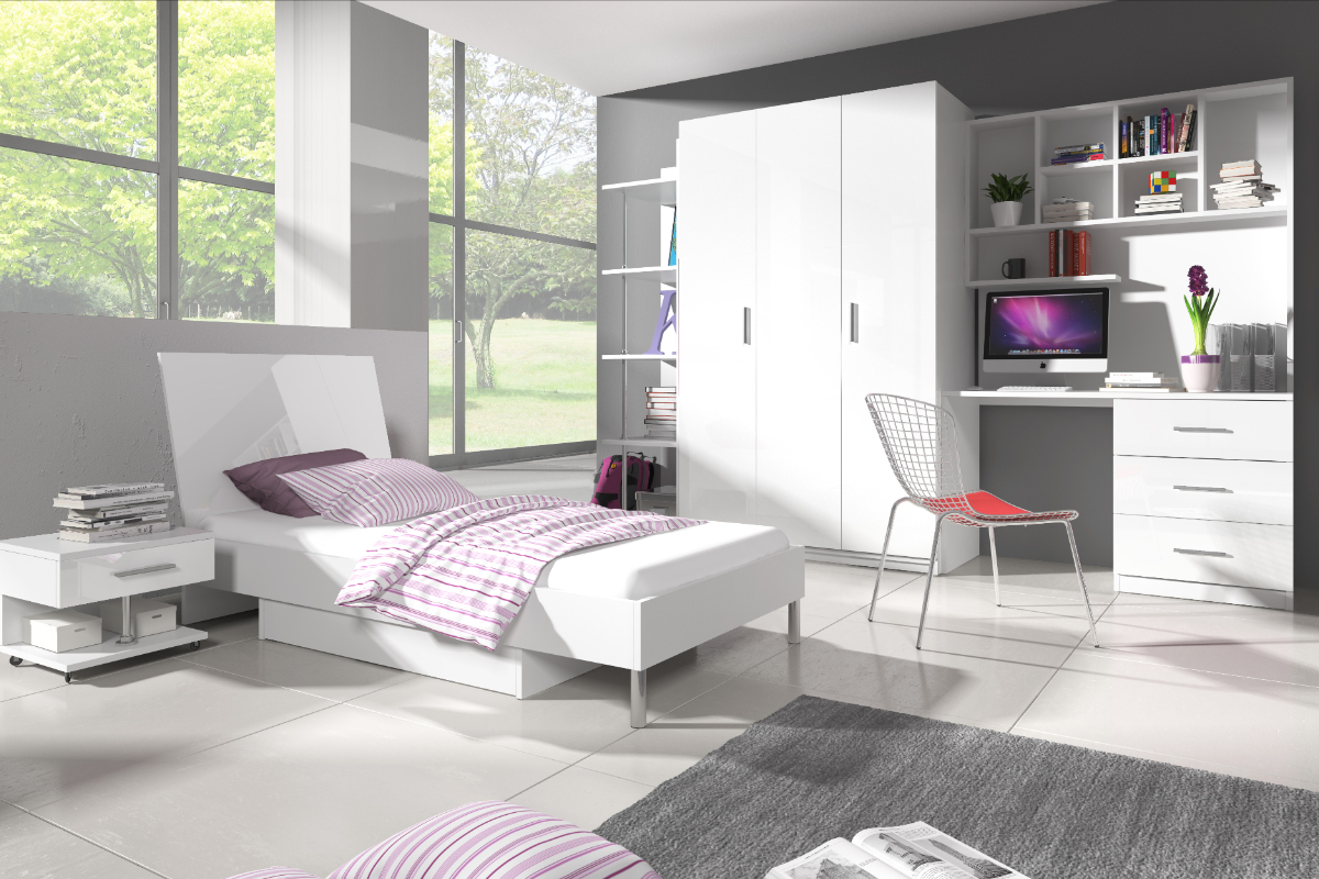 Zestaw mebli Melidre Biały  - zdjęcie 2