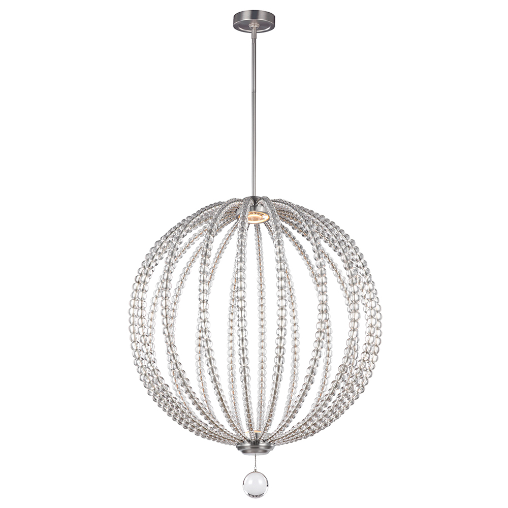 Lampa wisząca Obail ze szkła kryształowego średnica 81,3 cm - zdjęcie 1