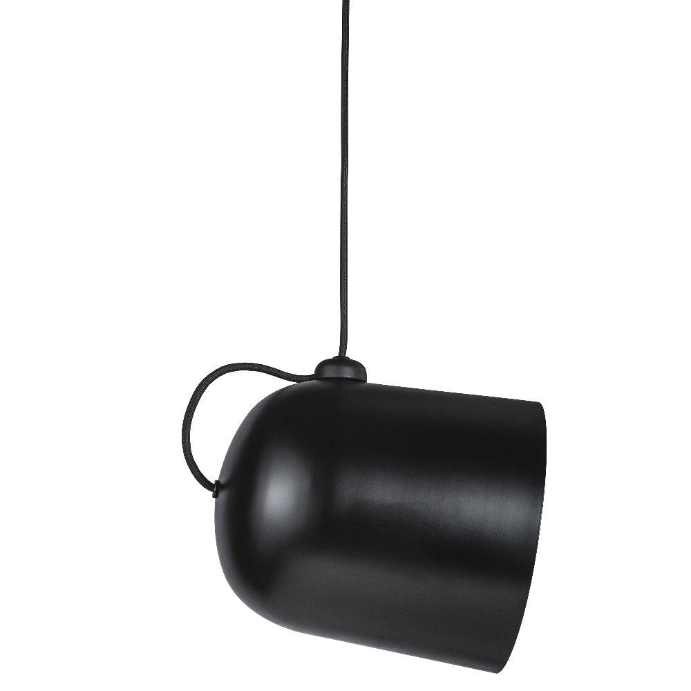 Lampa wisząca Angle 31,5 cm czarny metalowy klosz - zdjęcie 1
