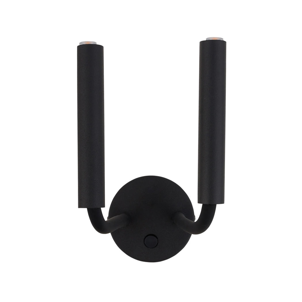 Kinkiet ścienny Stalactite x2 czarny 8353 - zdjęcie 1