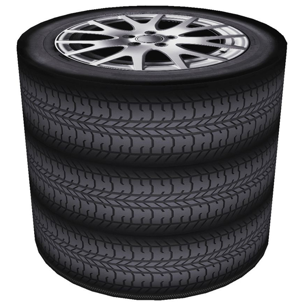 Pufa okrągła Fresvik opony - zdjęcie 1