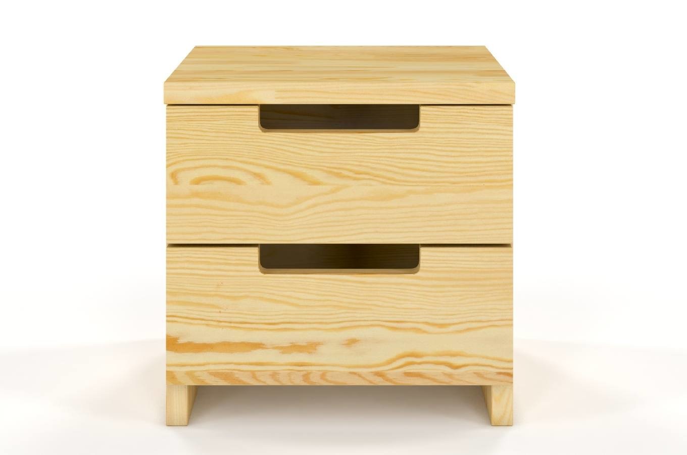 Szafka nocna Noava z drewna sosnowego Naturalny - zdjęcie 1