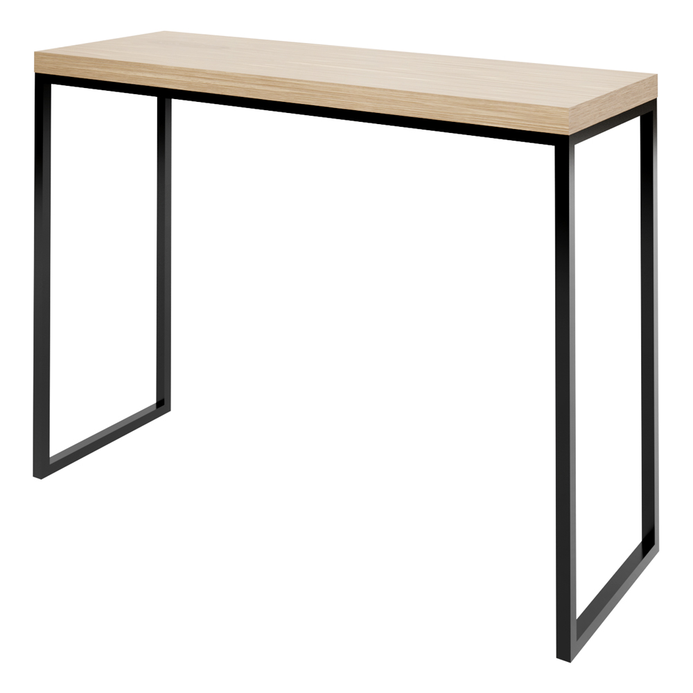 Szafka pod umywalkę Androse z drewnianym blatem - zdjęcie 1