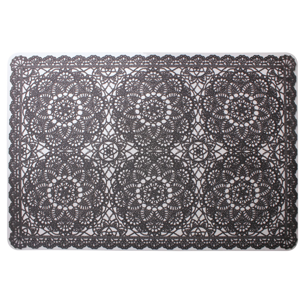 Podkładka pod talerz Makako 44,5x30 cm szara - zdjęcie 1