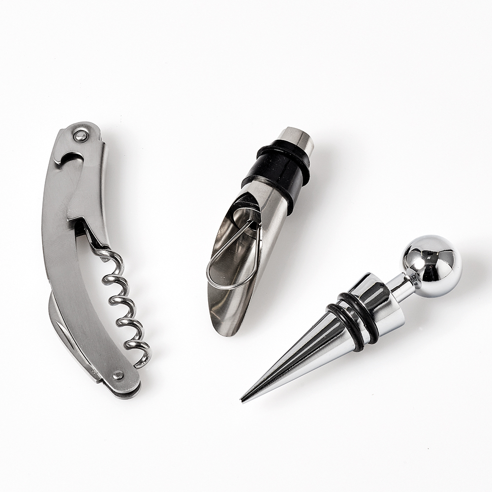 Zestaw przyrządów do wina Forche ze stali - zdjęcie 1