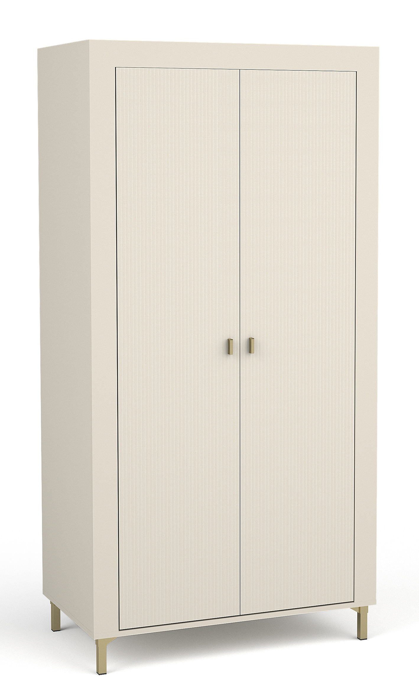 Szafa dwudrzwiowa Lammila 94 cm kaszmir / dąb whisky - zdjęcie 1