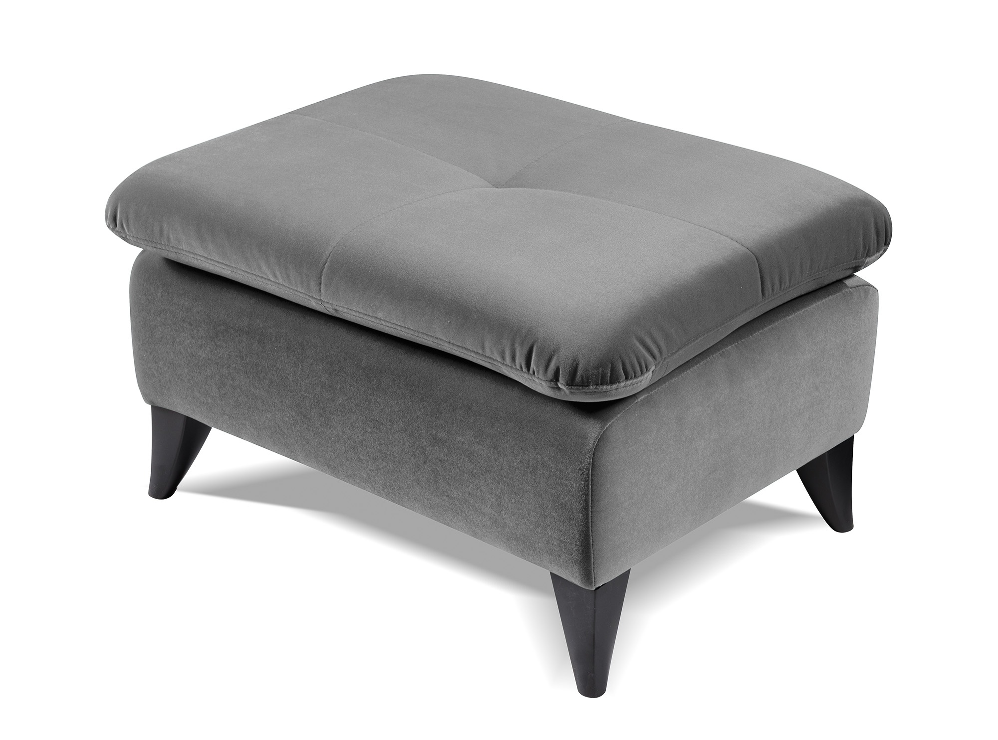 Pufa Haggetorp 55x70 cm szara - zdjęcie 1