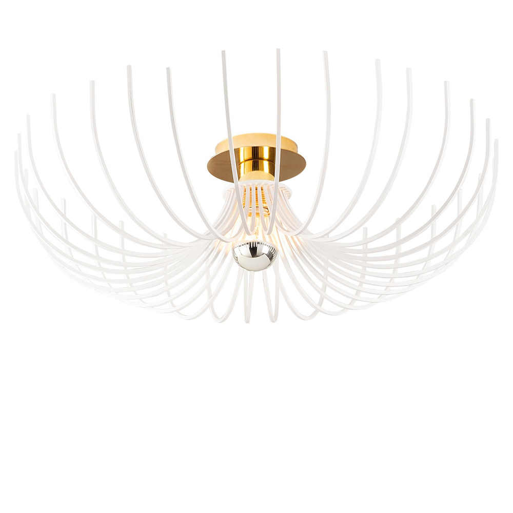 Żyrandol Skyriblent metalowy jasny - zdjęcie 1