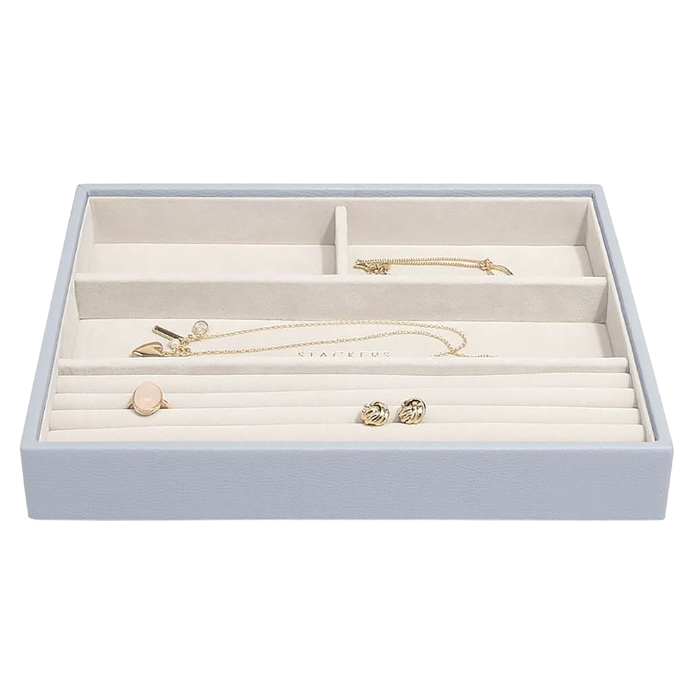 Szkatułka na biżuterię Pebble Classic Ring & Bracelet Layer lawendowa - zdjęcie 1