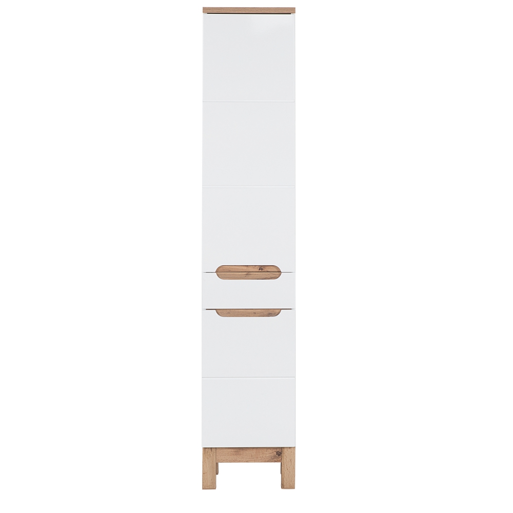 Regał łazienkowy Jakkarta słupek biały - zdjęcie 1