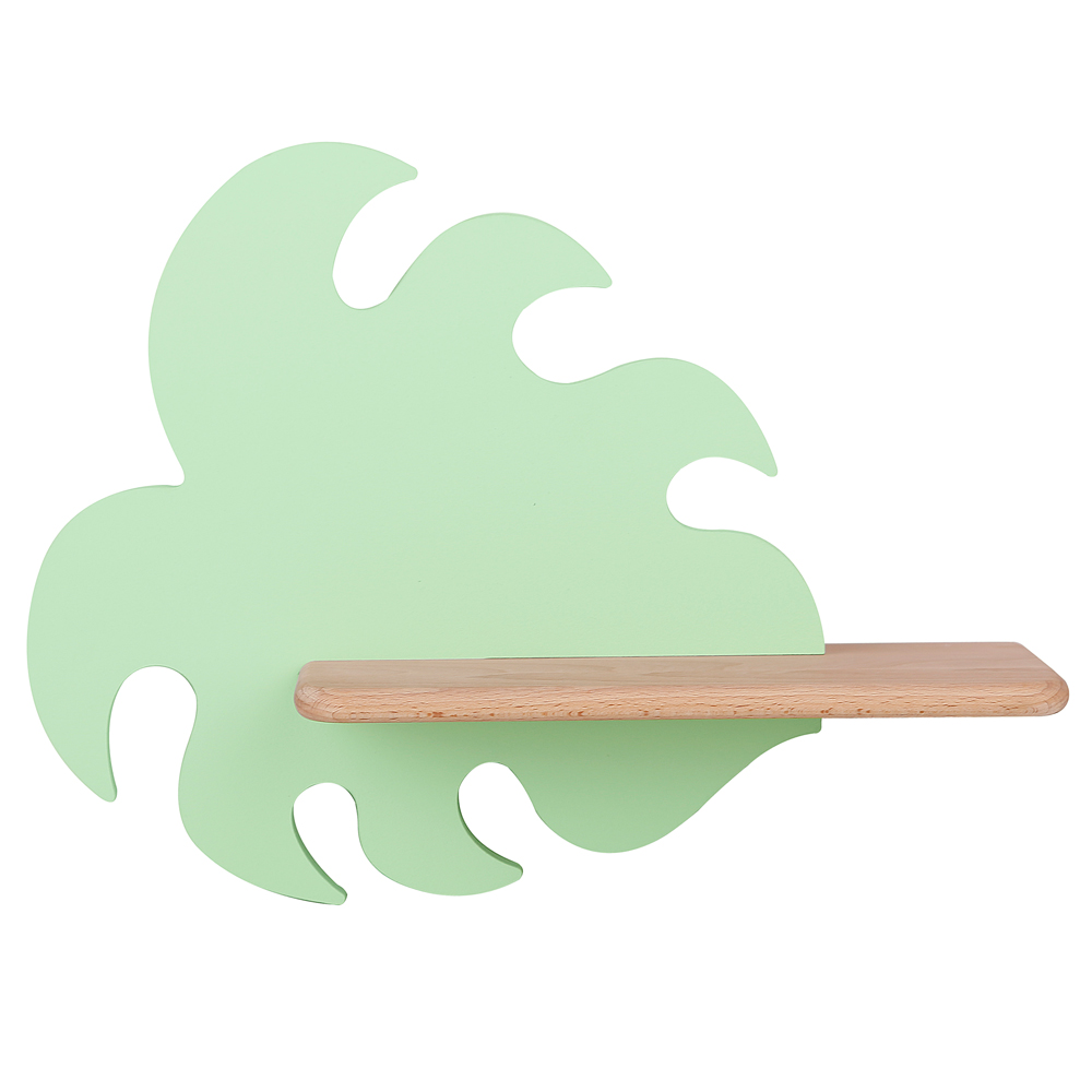 Kinkiet ścienny do pokoju dziecięcego Dreamie liść zielony - zdjęcie 1