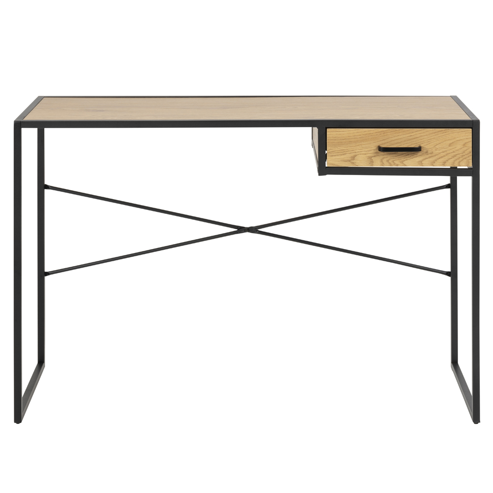 Biurko Krapina dąb z szufladą - zdjęcie 1