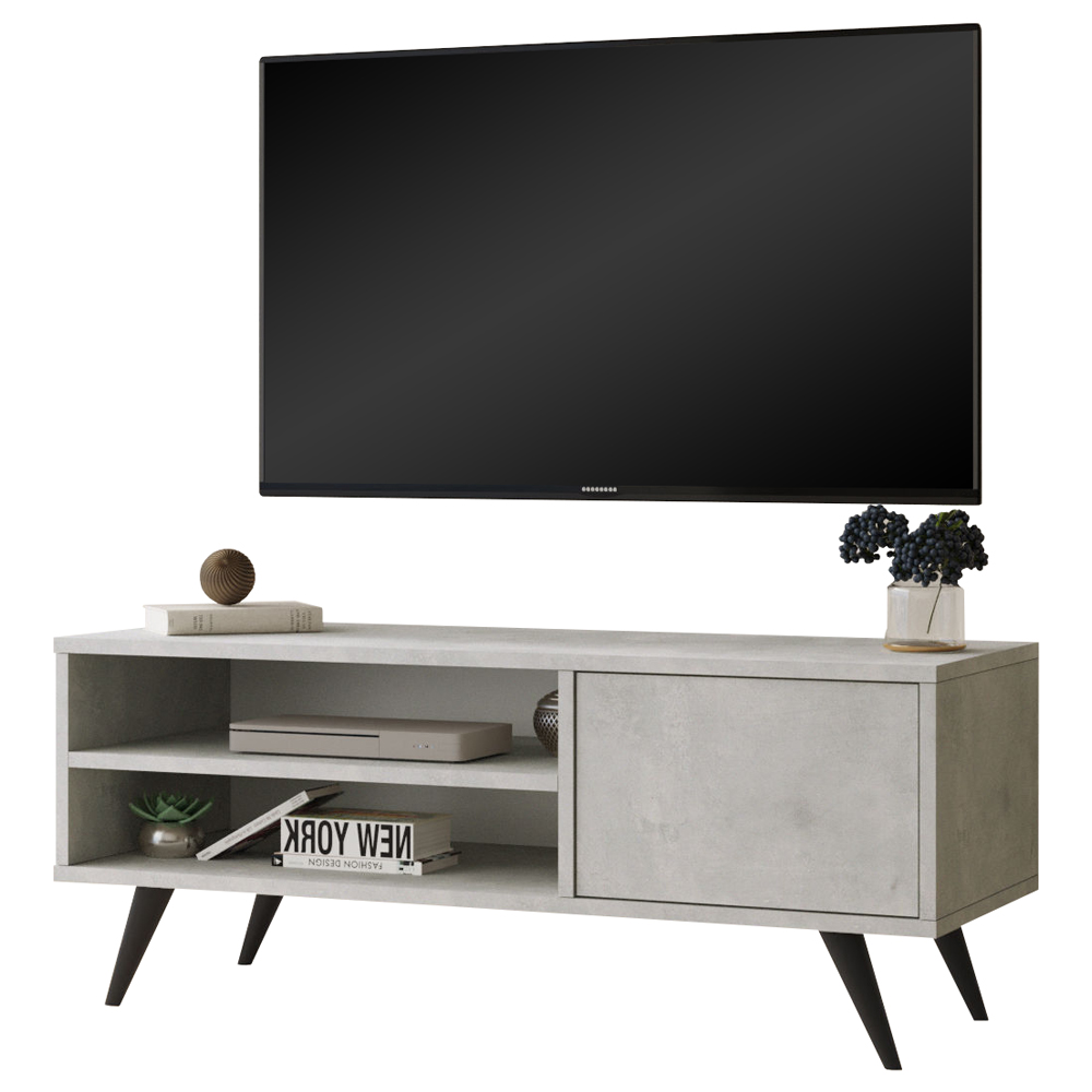 Szafka RTV Cedone 40x110 cm szara