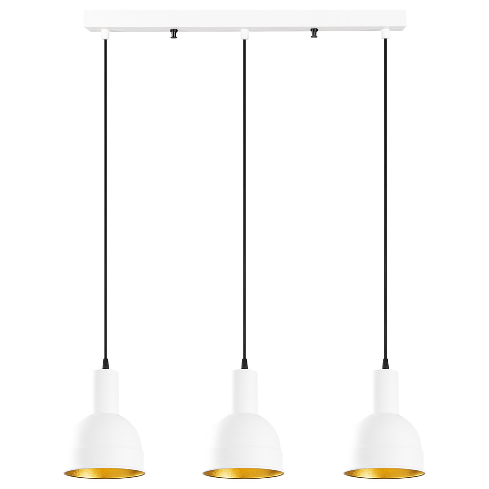 Lampa wisząca Watleva x3 biała - zdjęcie 1