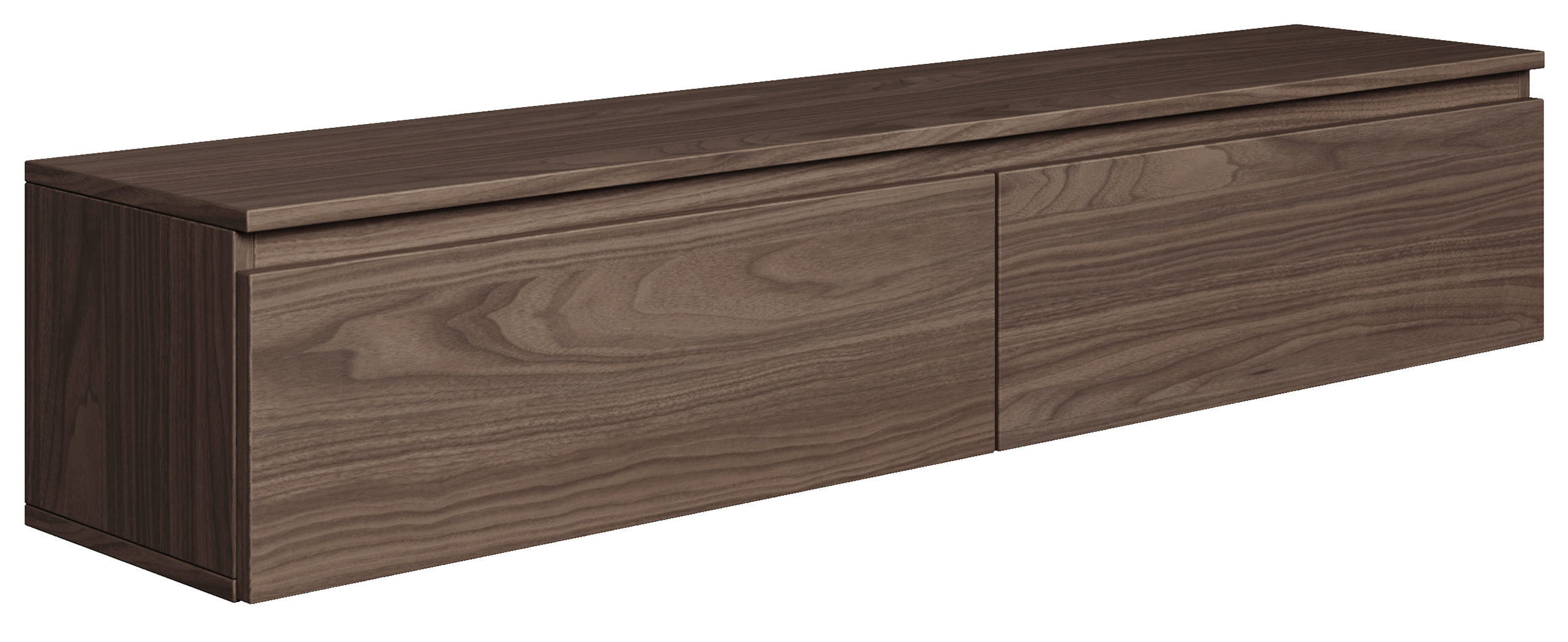 Wand-RTV-Schränke Bemmi 150 cm Wisconsin-Walnuss