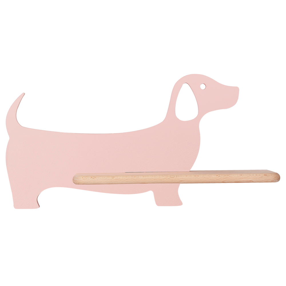 Kinkiet ścienny do pokoju dziecięcego Dreamie piesek różowy - zdjęcie 1