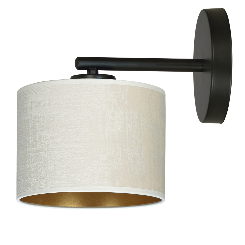 Kinkiet ścienny Hellid średnica 18 cm biały - zdjęcie 1