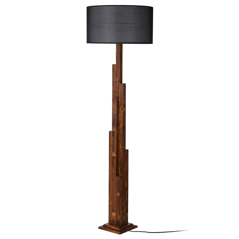 Lampa stojąca Emendefenda czarna - zdjęcie 1