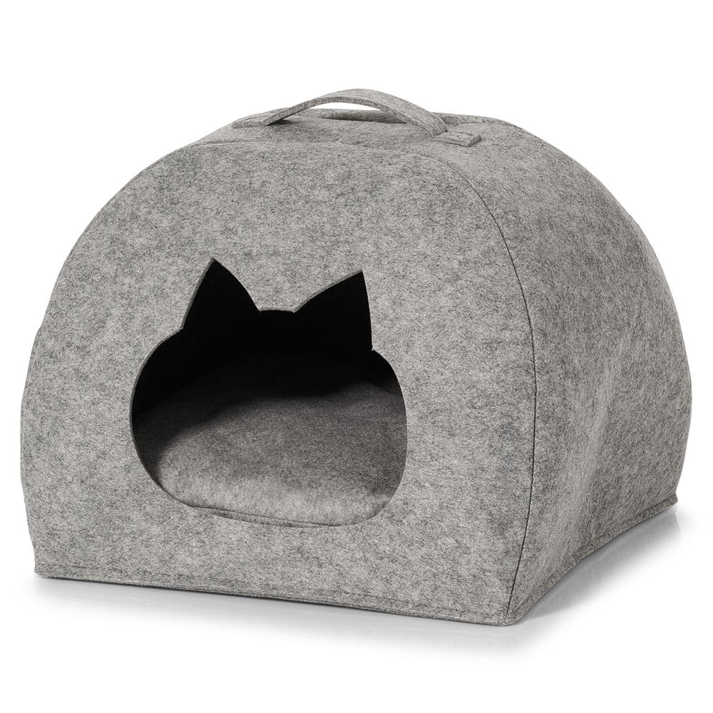 Legowisko dla kota Lanima szare - zdjęcie 1