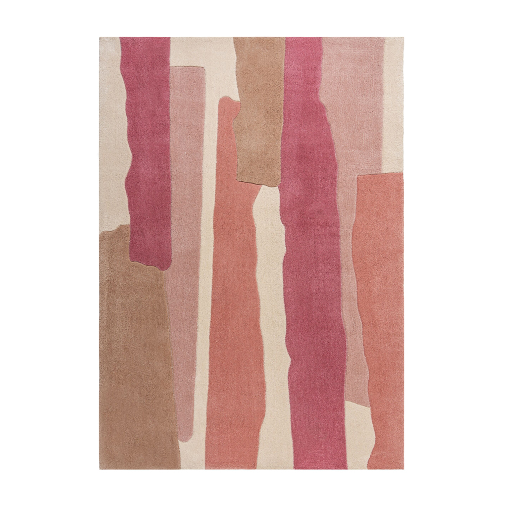 Dywan syntetyczny Escala różowy - zdjęcie 1