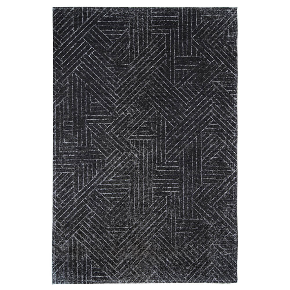 Dywan łatwoczyszczący Carthamus ciemnoszary 160x230 cm - zdjęcie 1