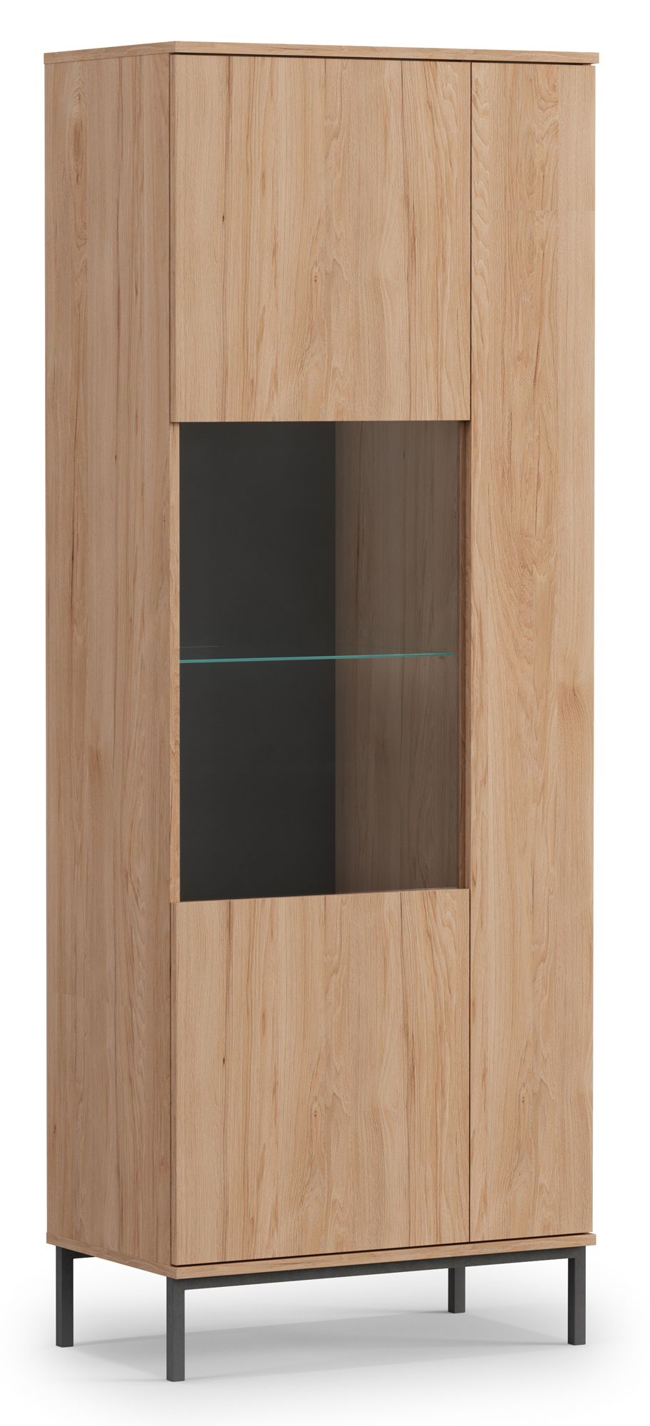 Witryna dwudrzwiowa Perila 70 cm hikora - zdjęcie 1