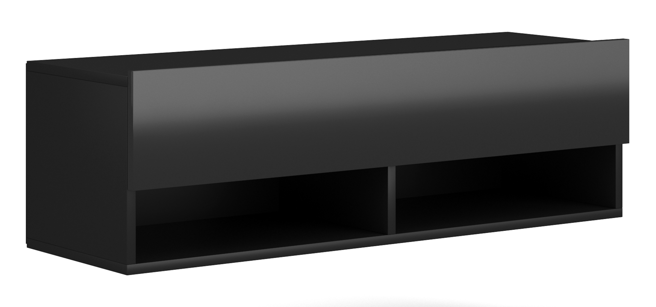 Szafka RTV Derbie 100 cm Czarny - zdjęcie 1