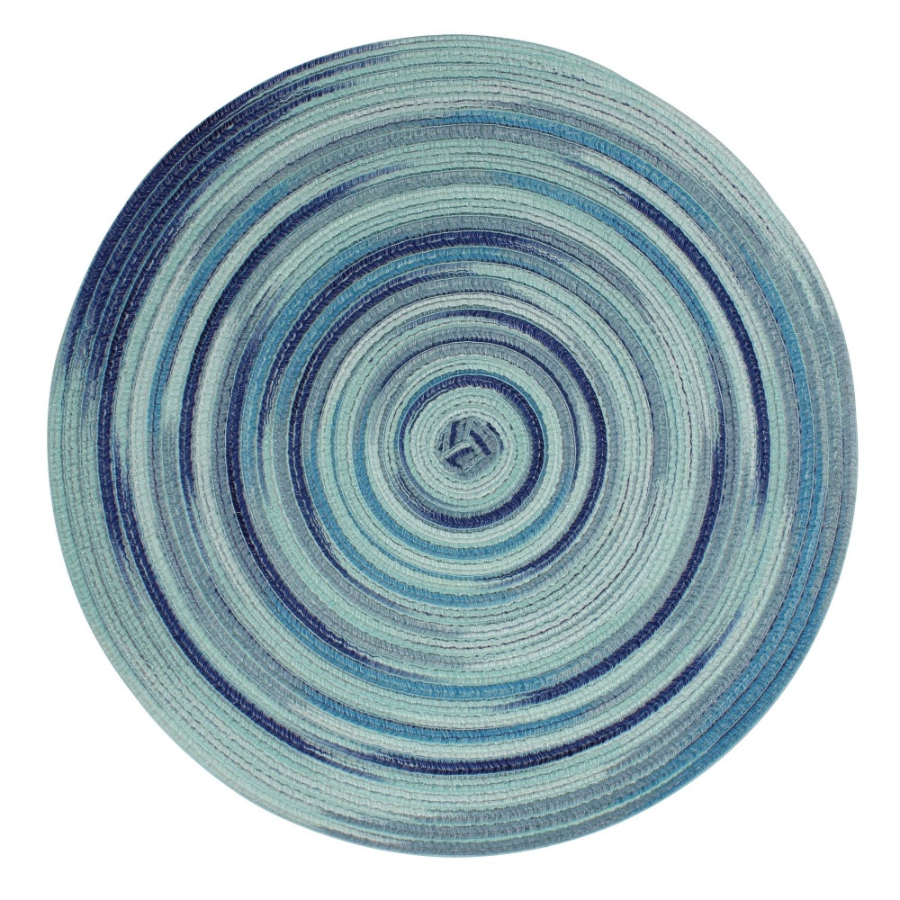 Podkładka pod talerz Karrins okrągła średnica 38 cm morska - zdjęcie 1