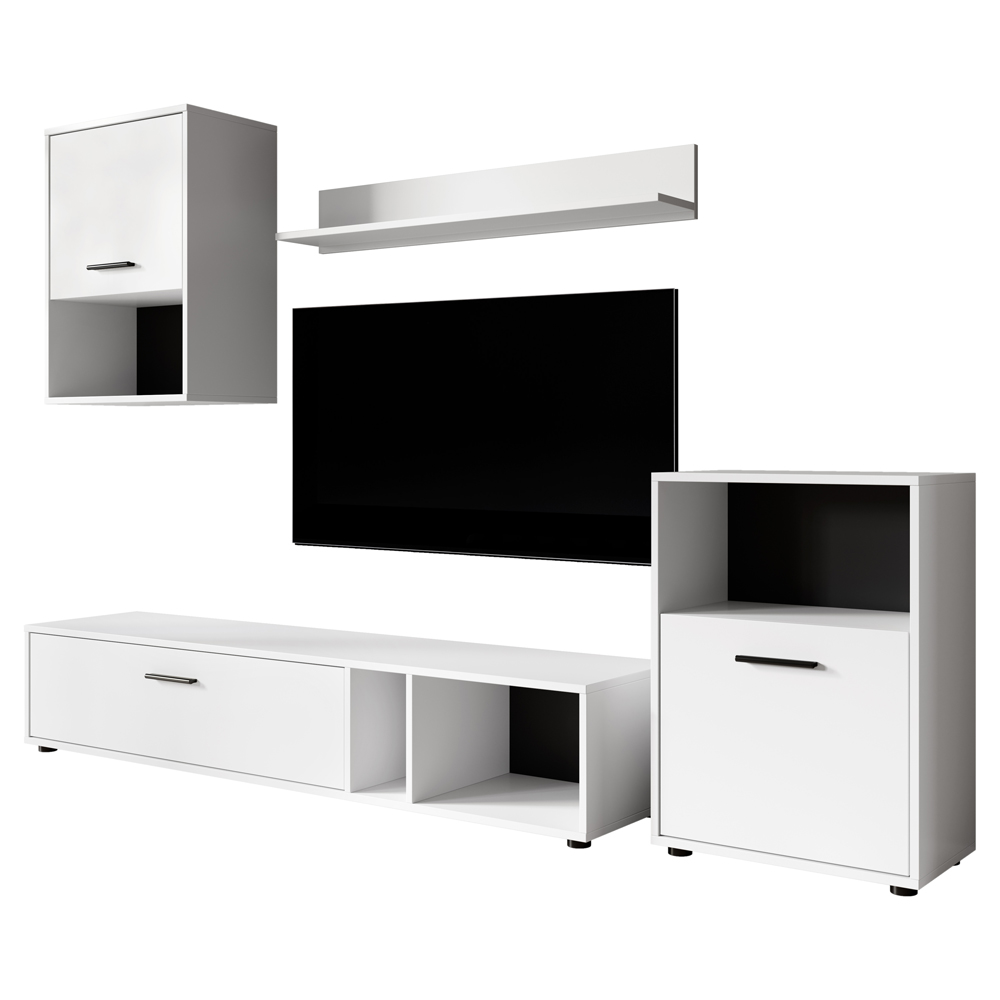 Meblościanka nowoczesna Trosslid biała - zdjęcie 1