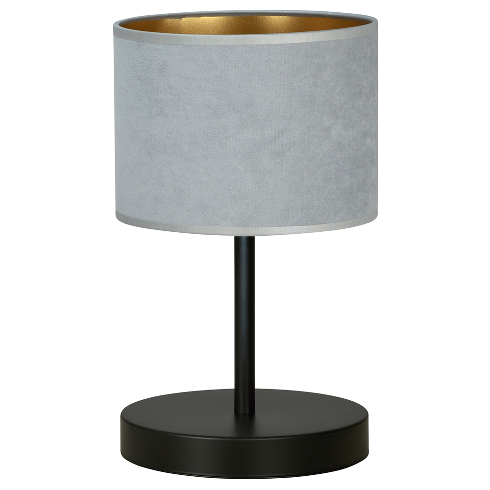 Lampka nocna Hellid średnica 18 cm szara - zdjęcie 1