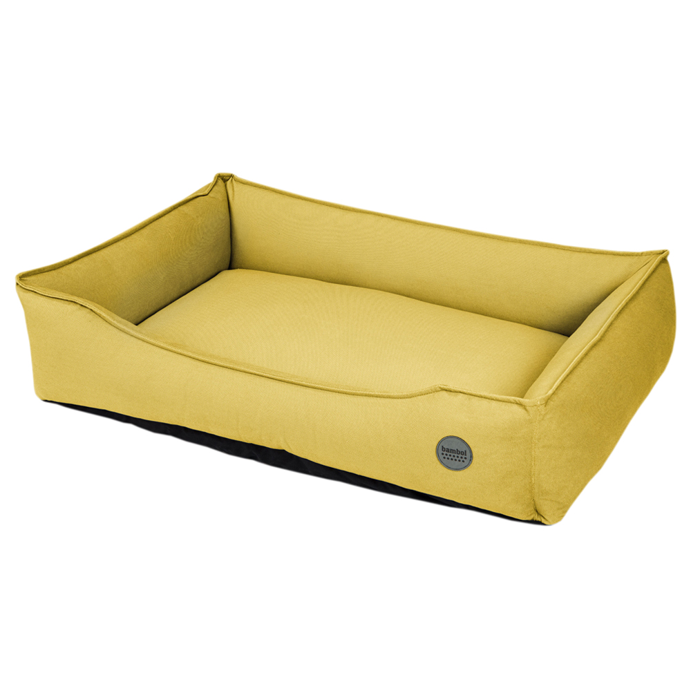 Legowisko dla zwierząt Flopery ortopedyczne musztardowe - zdjęcie 1