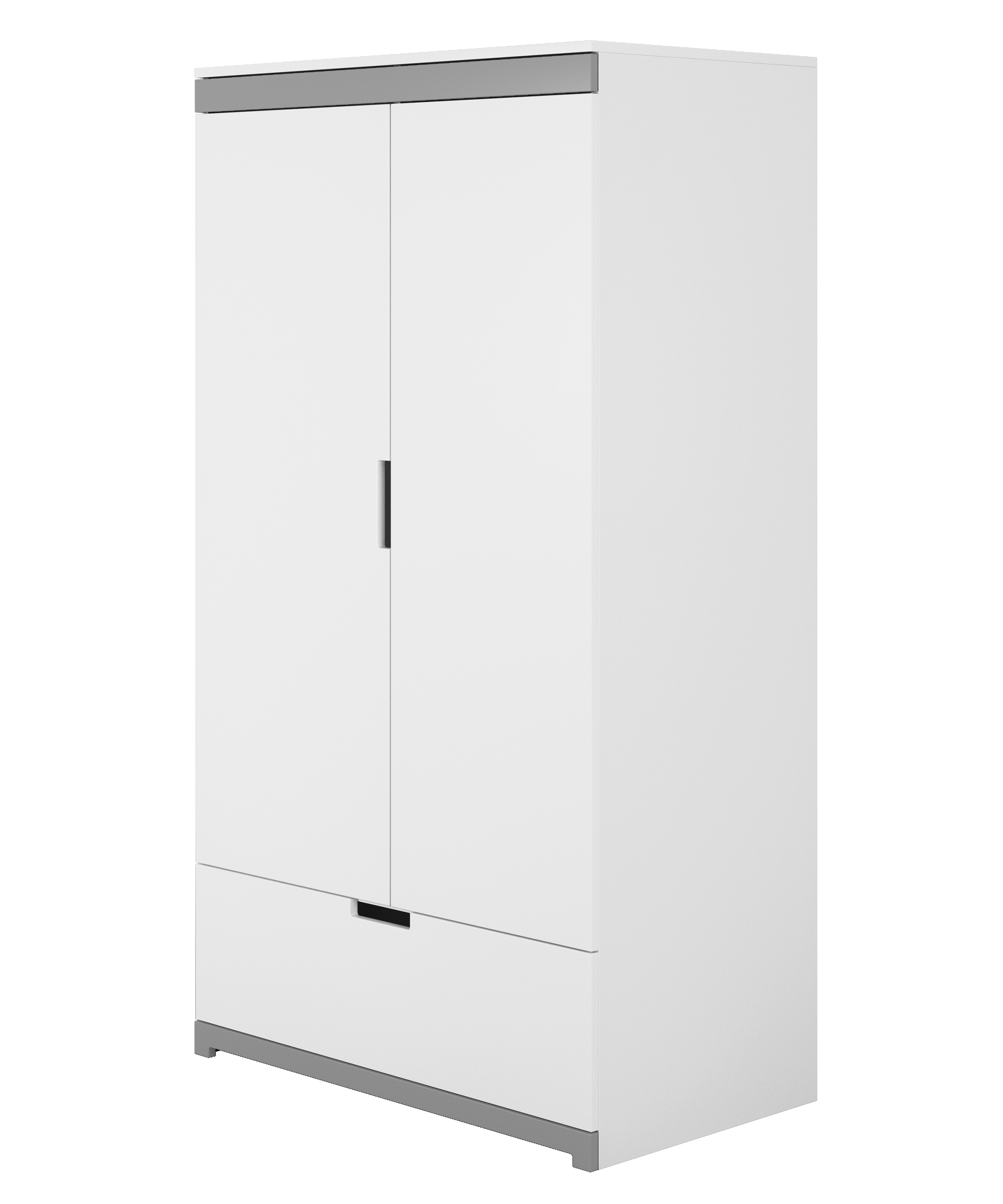 Szafa dziecięca Brannigan biała - zdjęcie 1