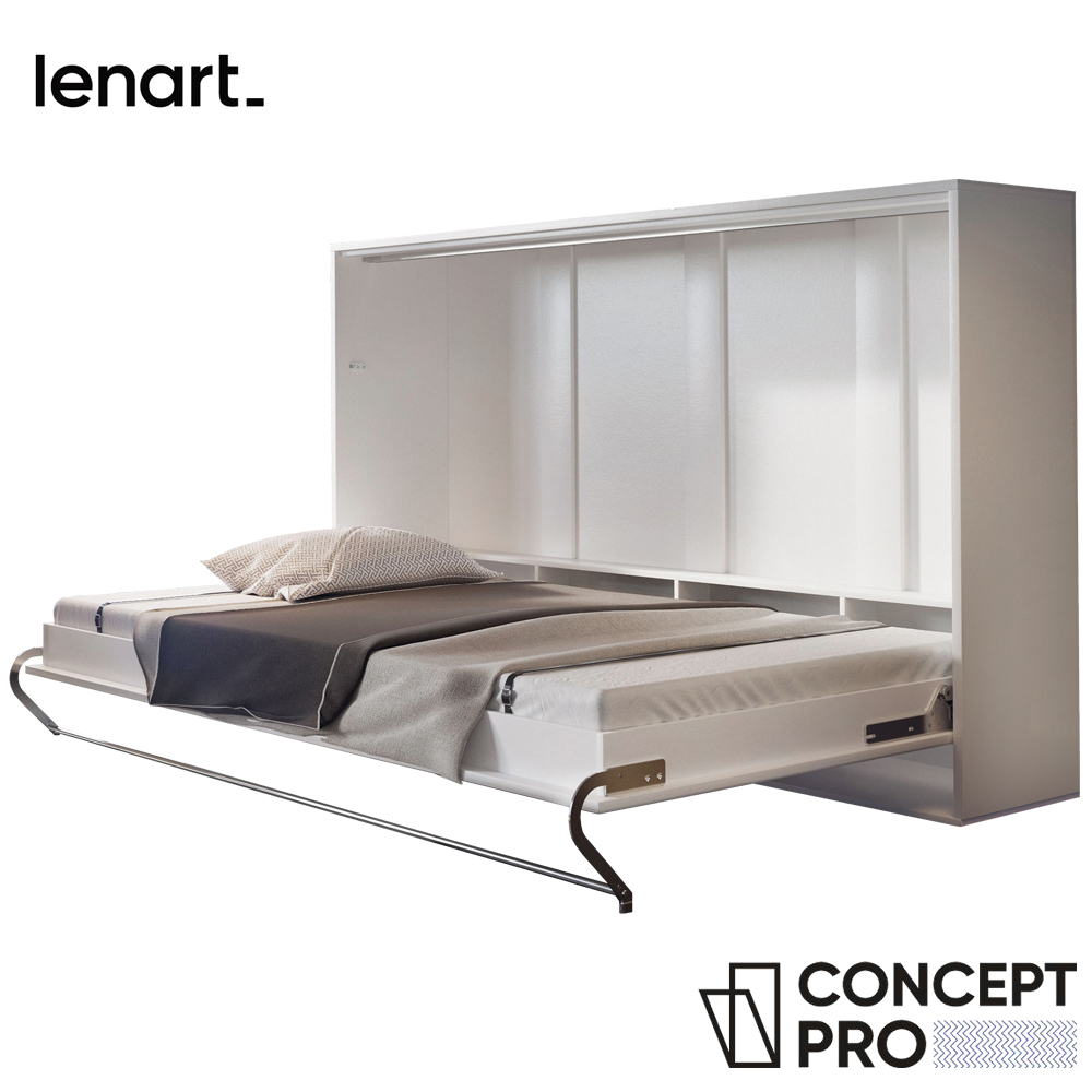 Półkotapczan poziomy Concept Pro 120x200 cm Biały  - zdjęcie 1