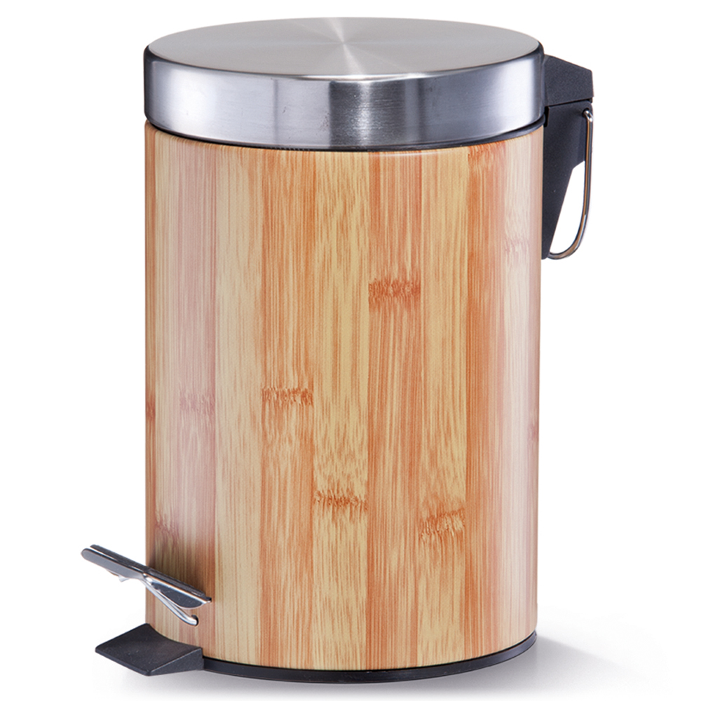 Kosz na śmieci Binne drewno - zdjęcie 1