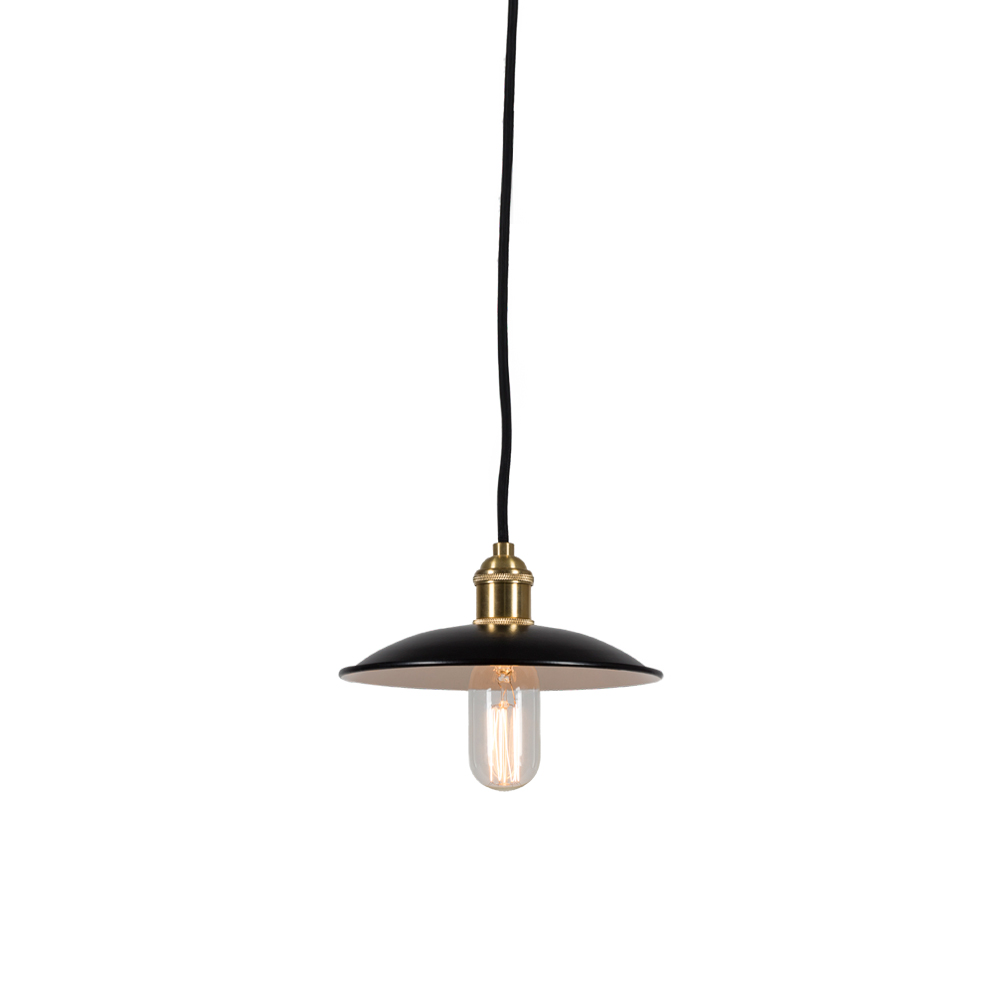 Lampa wisząca Sigrun średnica 20 cm czarna - zdjęcie 1