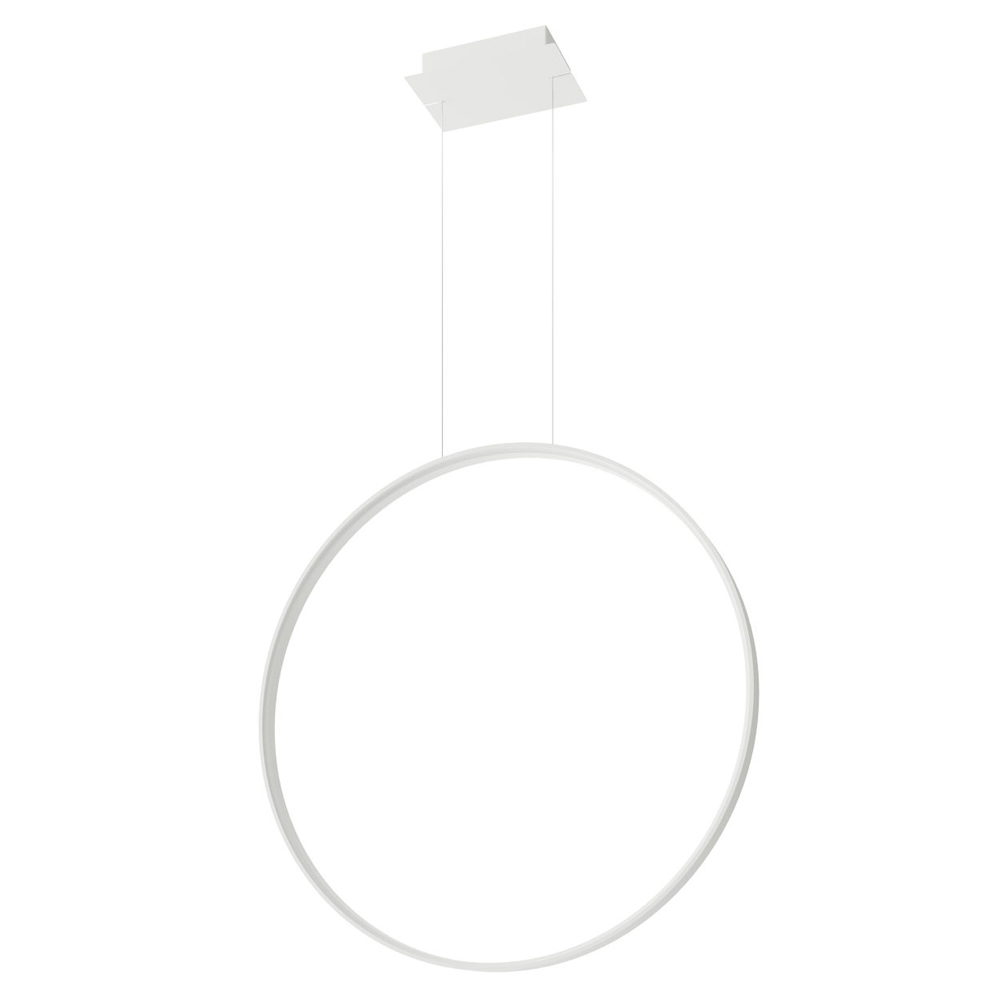 Lampa wisząca Retore średnica 78 cm 4000K biała - zdjęcie 1