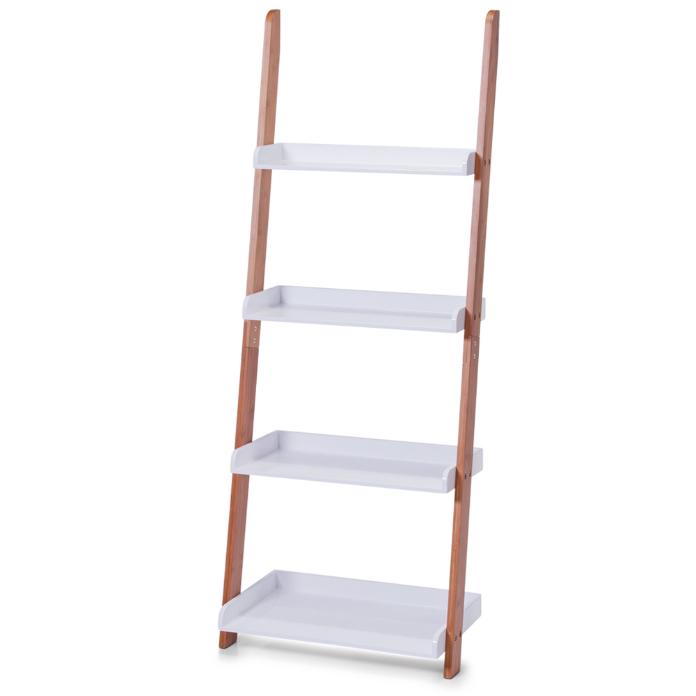 Regał łazienkowy Skanie drabinka biały - zdjęcie 1