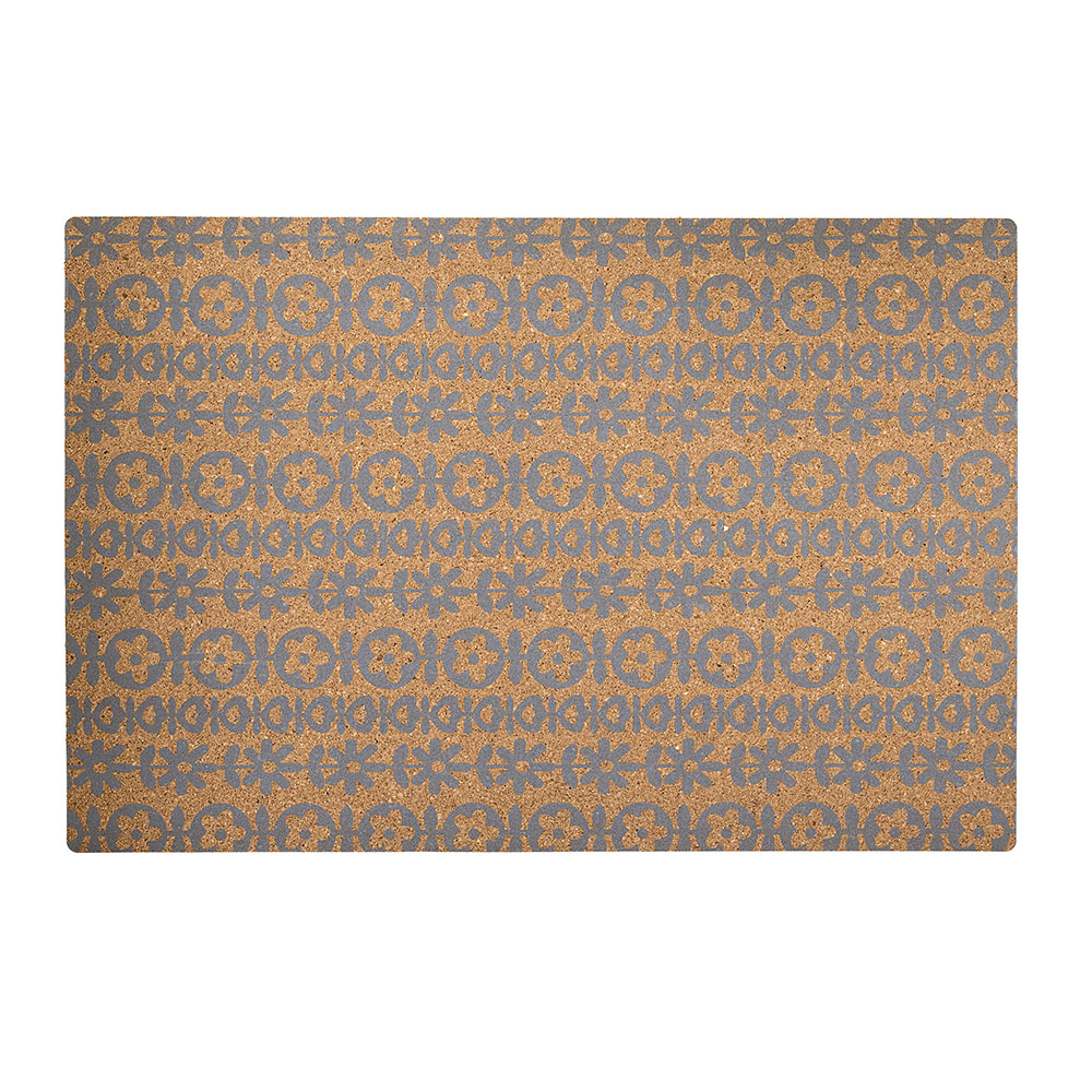 Podkładka pod talerz Nekor korkowa szara długość 45 cm - zdjęcie 1