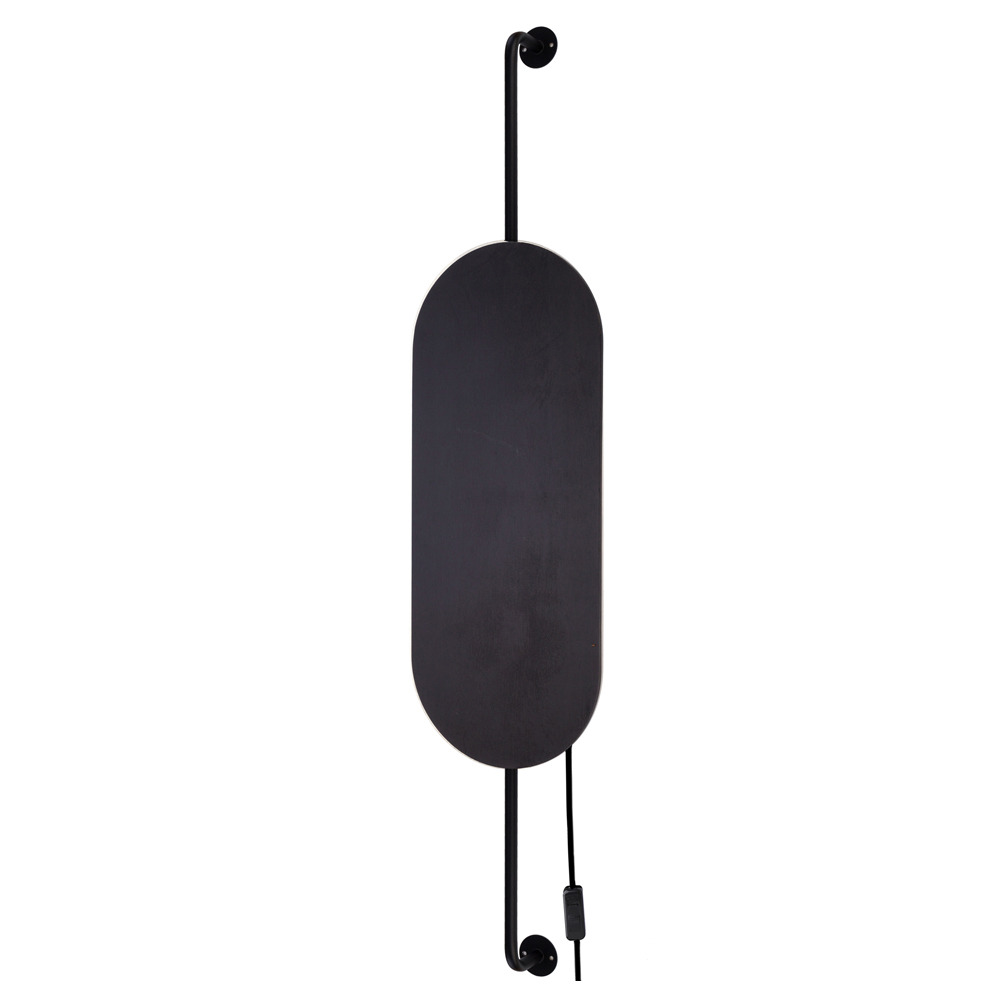 Kinkiet ścienny Wheel Lux czarny 8428 - zdjęcie 1