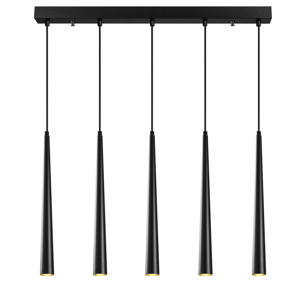 Żyrandol Cally x5 minimalistyczny - zdjęcie 1