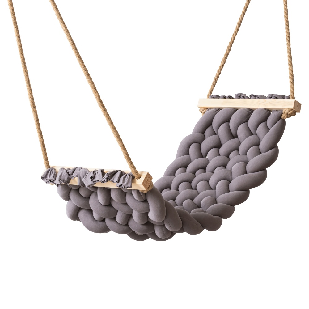 Hamak Askella ciemnoszary - zdjęcie 1