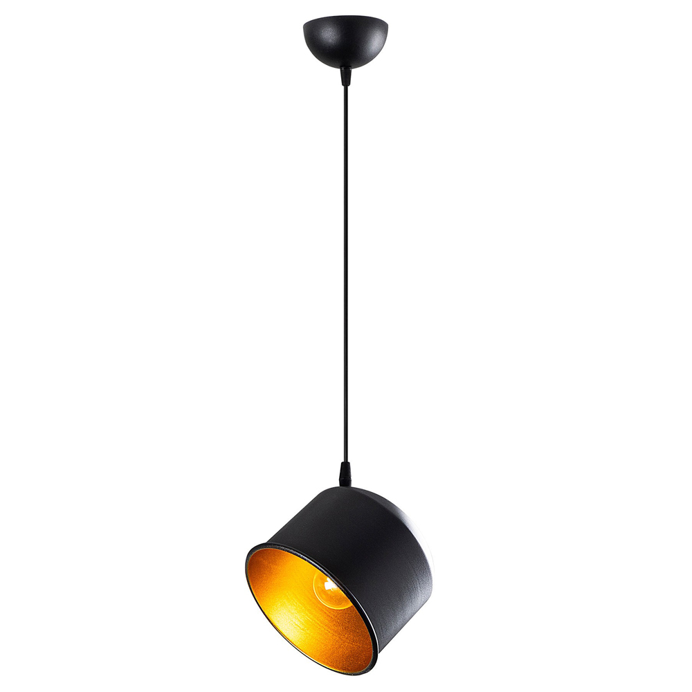 Lampa wisząca Hortensis 18 cm czarna - zdjęcie 1