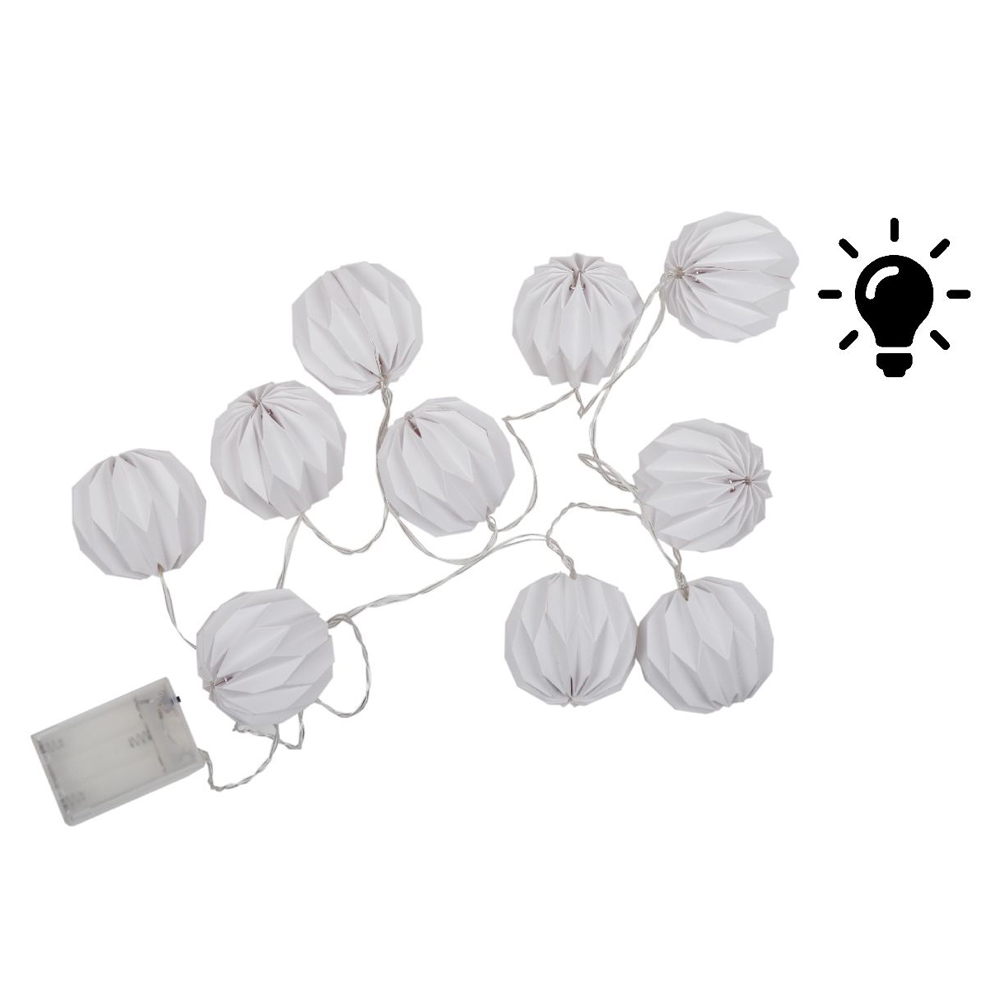 Lampki Led Woodrie białe - zdjęcie 1