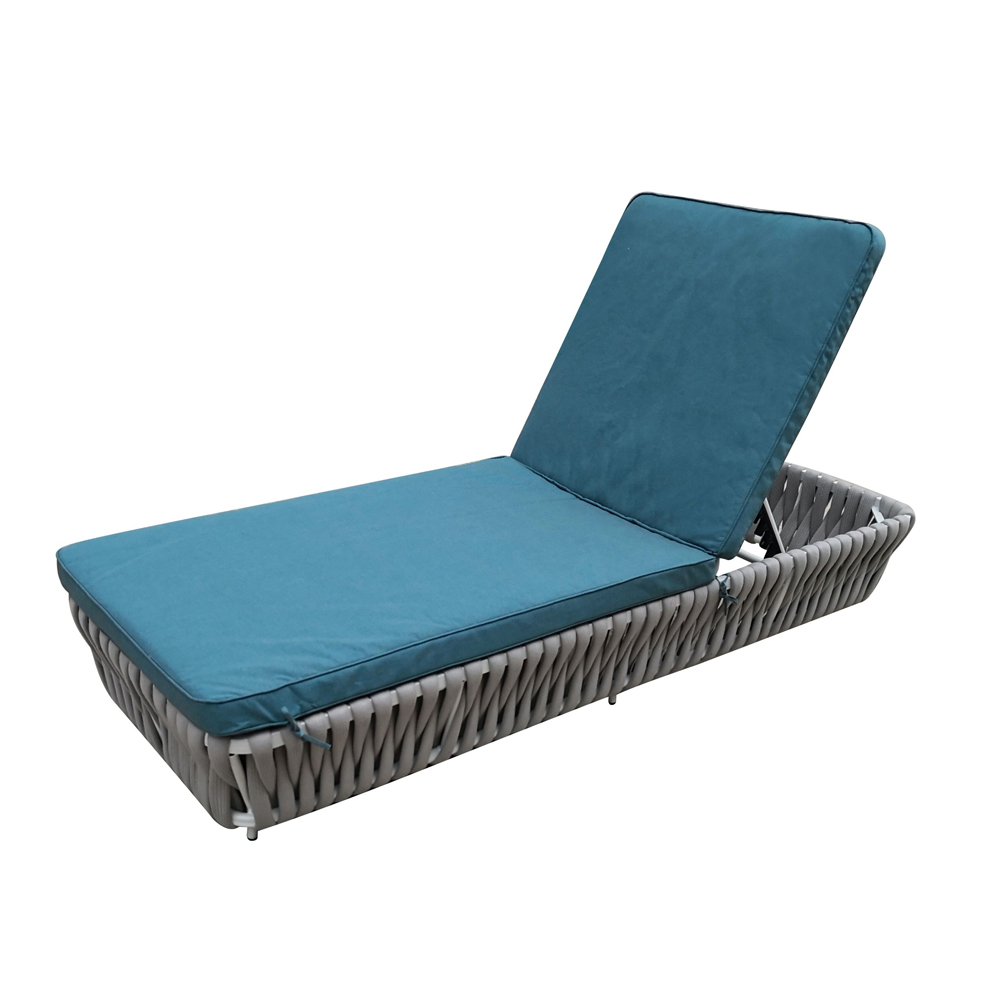 Łóżko ogrodowe Shakir szare - zdjęcie 1