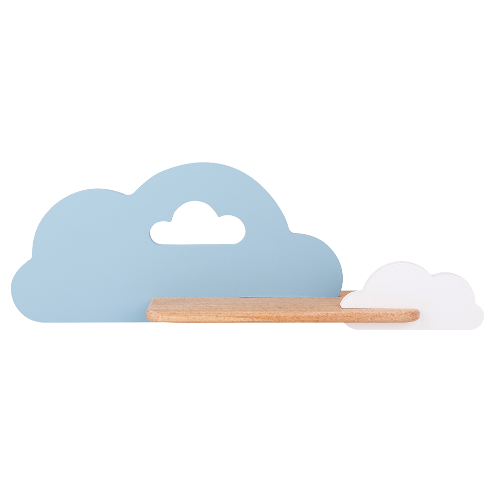 Kinkiet ścienny do pokoju dziecięcego Dreamie chmurka niebieski/biały - zdjęcie 1