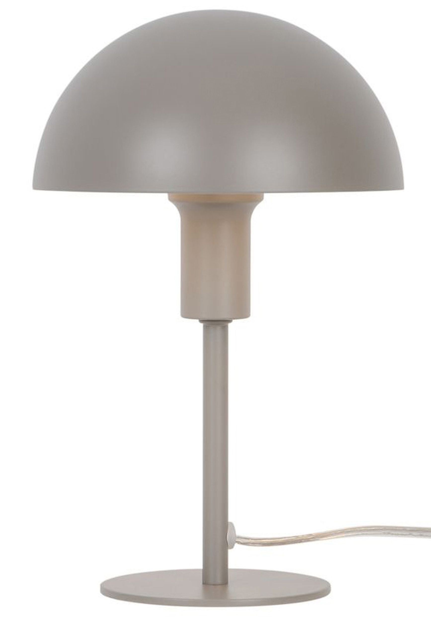 Lampa stołowa Ellen brązowa metalowa - zdjęcie 1