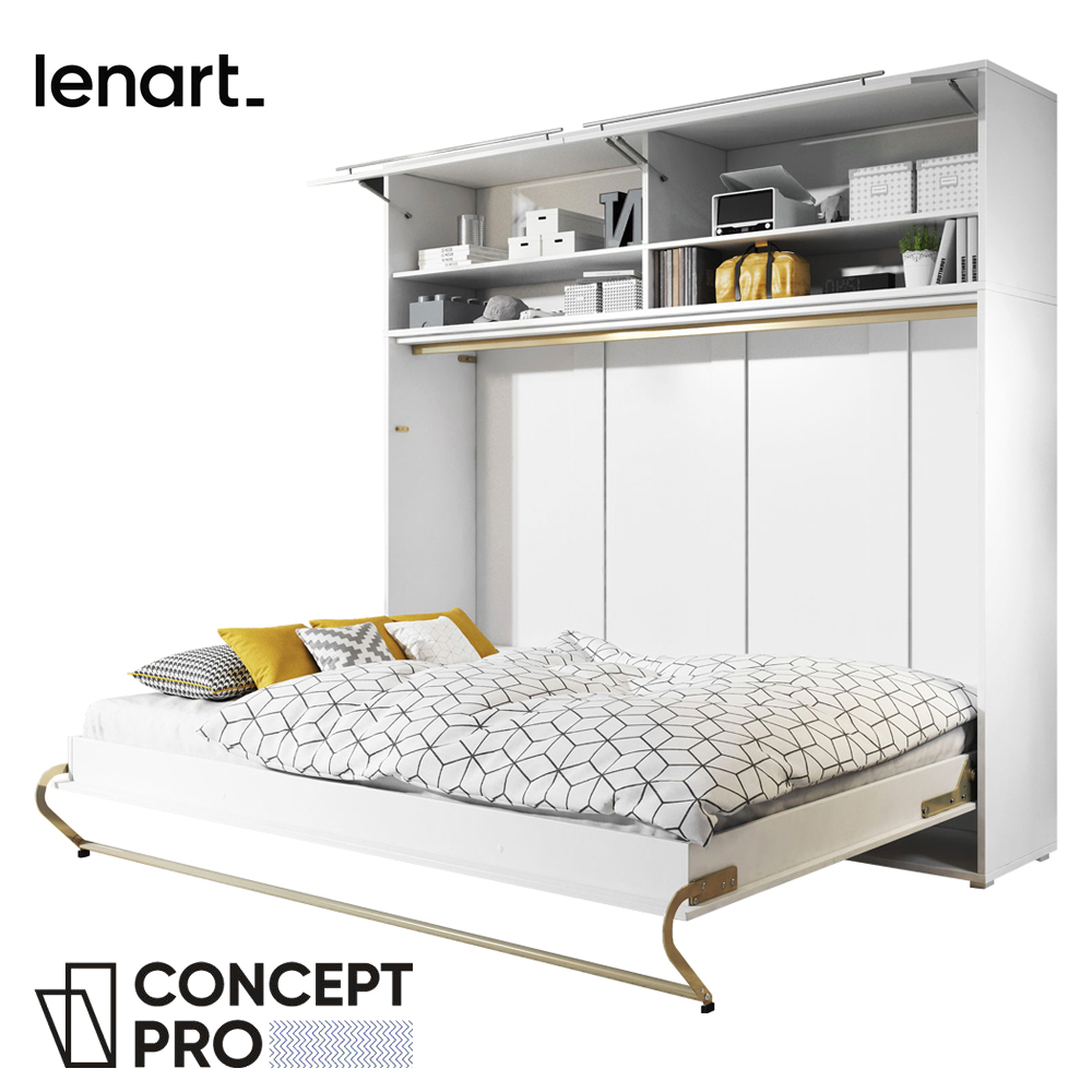 Półkotapczan poziomy Concept Pro 140x200 cm Biały  - zdjęcie 1